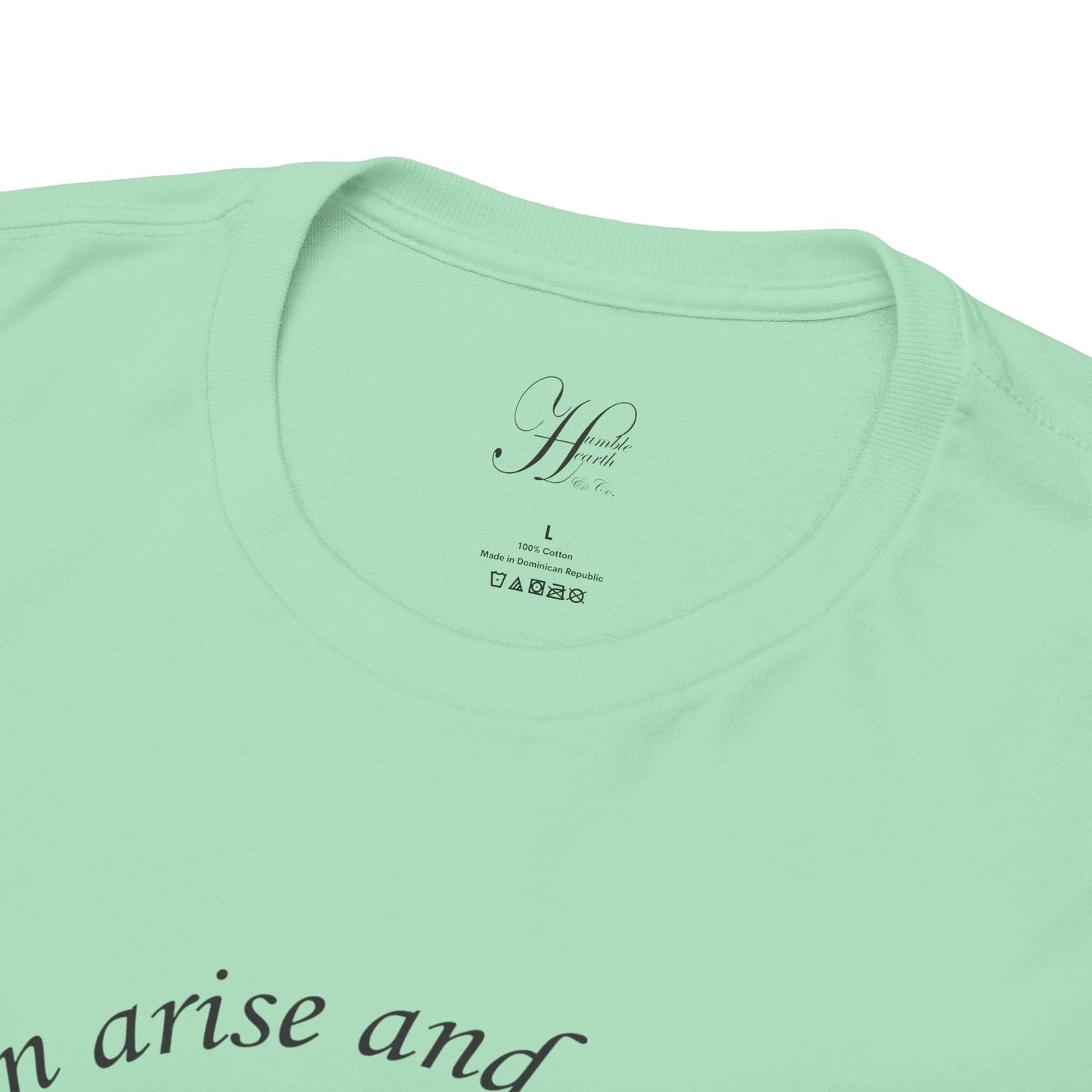 Floral Design for Mom Unisex Heavy Cotton Tee - 'Her Children Arise and Call Her Blessed'