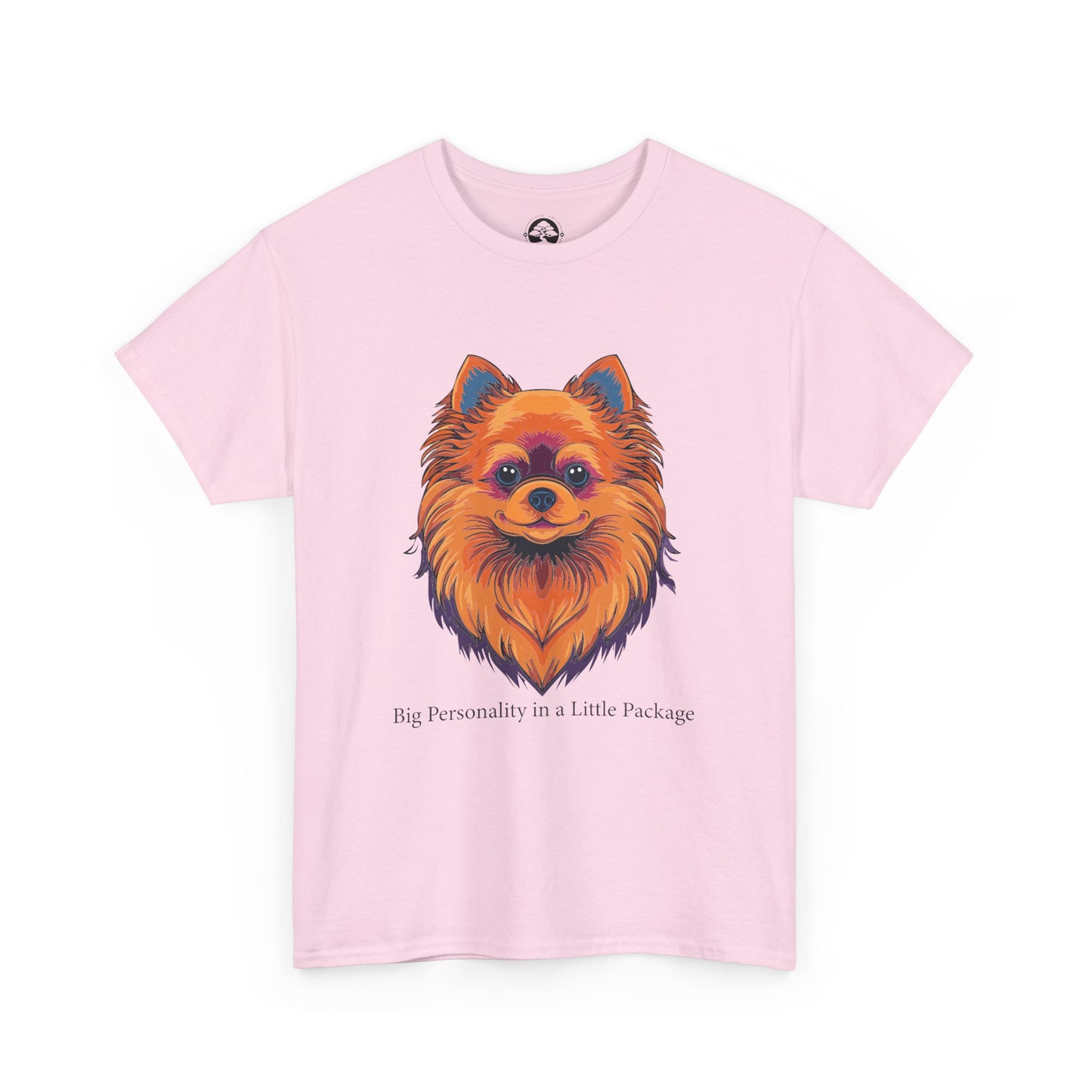Pomerania - Gran personalidad en un paquete pequeño Camiseta unisex de algodón grueso 