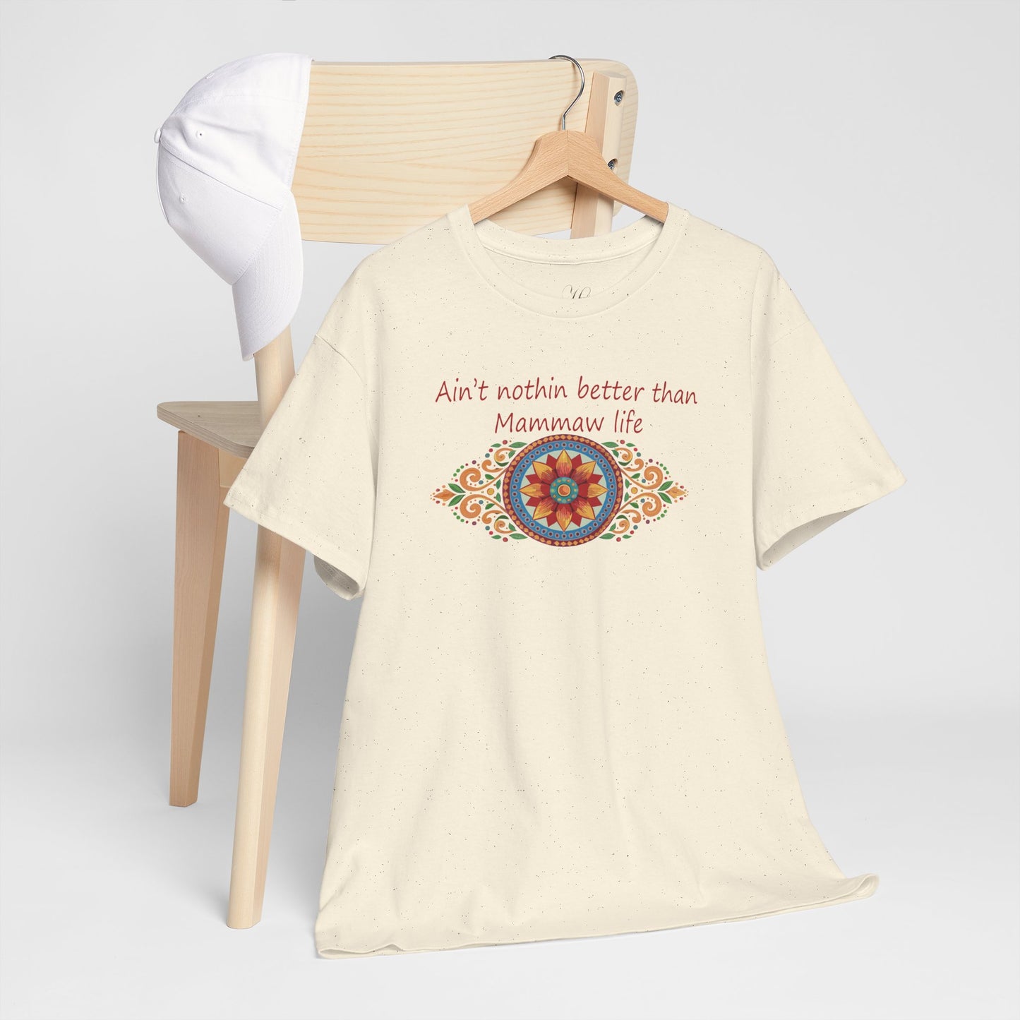 Ain't Nothin Better Than Mammaw Life Unisex Heavy Cotton Tee - Perfect Gift for Grandparents
