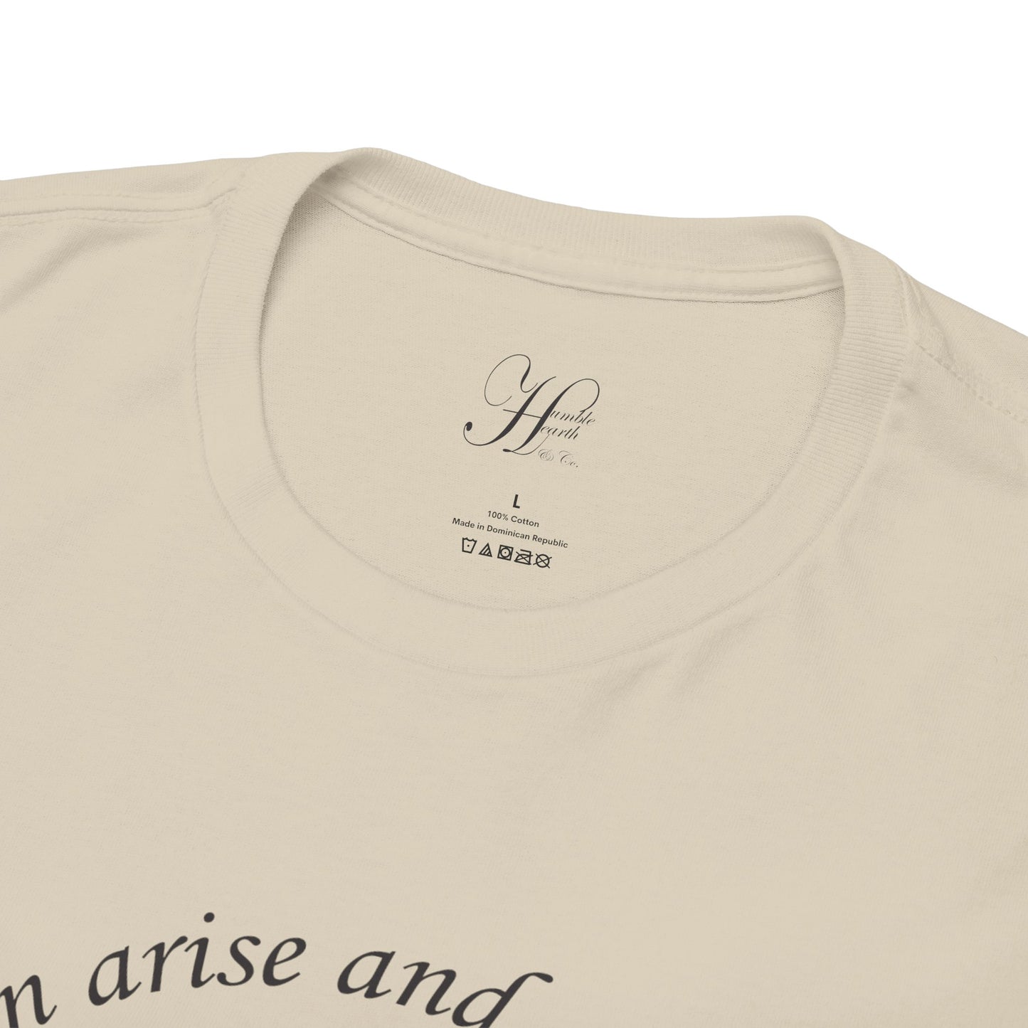 Floral Design for Mom Unisex Heavy Cotton Tee - 'Her Children Arise and Call Her Blessed'