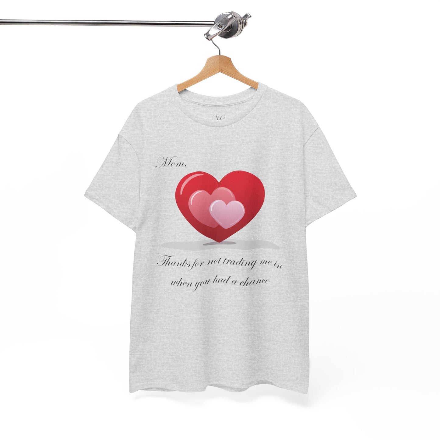 Mom Appreciation Unisex Heavy Cotton Tee - Heart Design