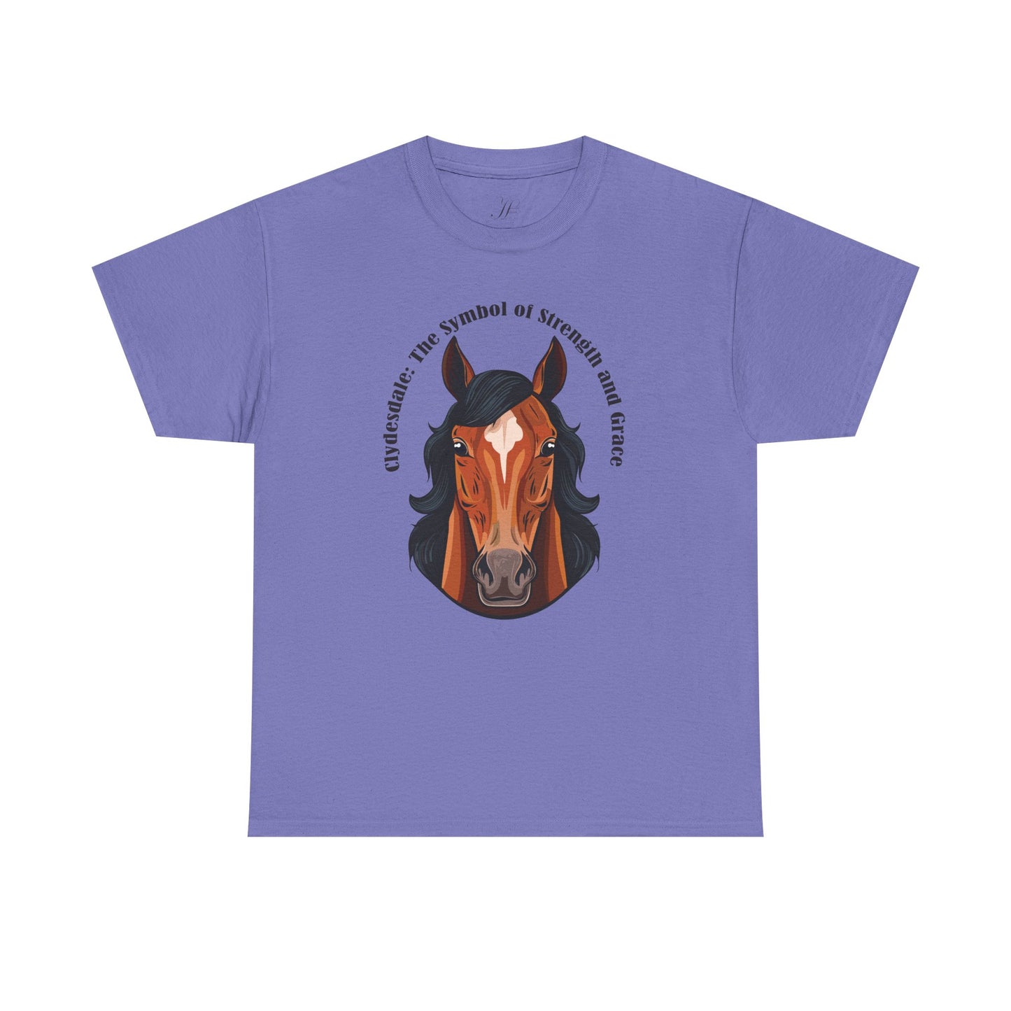 Clydesdale Horse Tee | Unisex Heavy Cotton T-Shirt