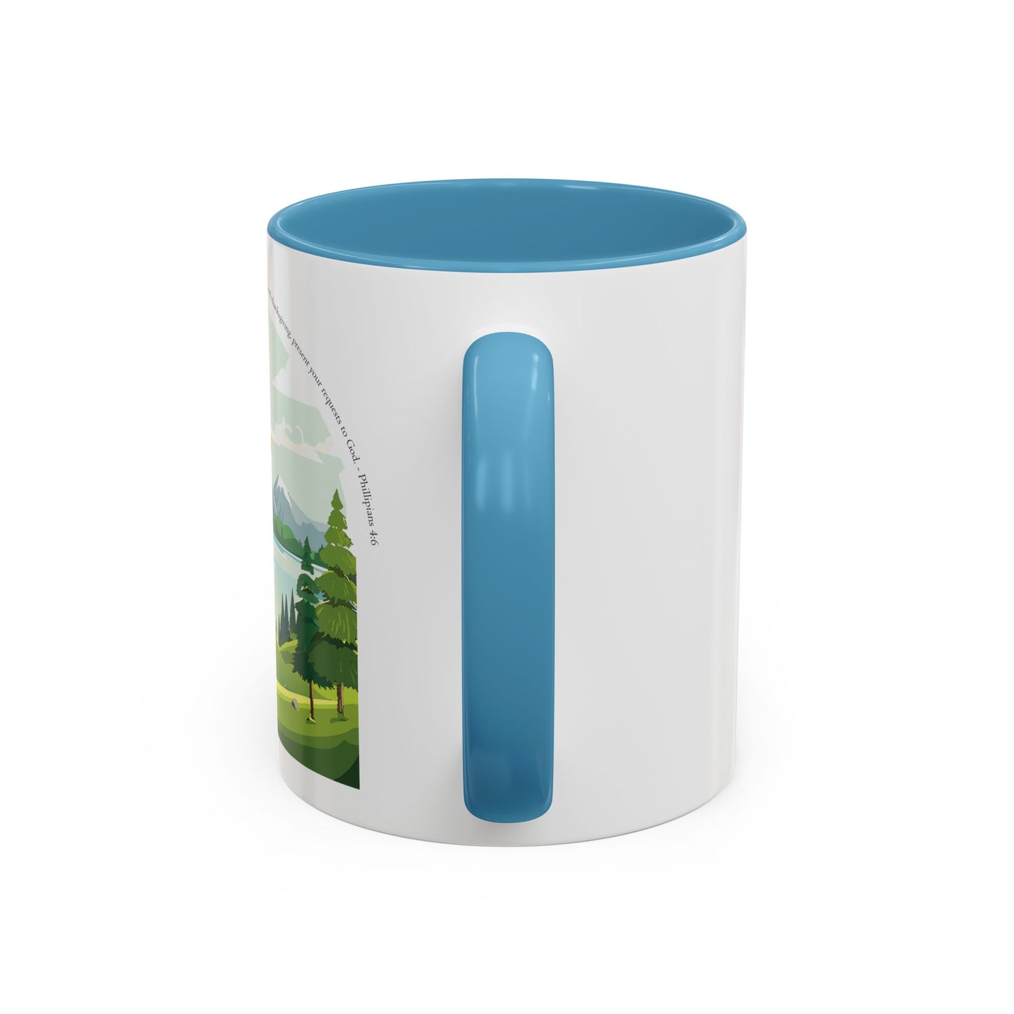 Taza de café inspiradora de naturaleza: perfecta para amantes de las actividades al aire libre y motivación matutina. 