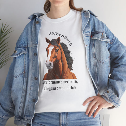 Oldenburg Unisex Heavy Cotton Tee - Performance Perfected, Elegance Unmatched
