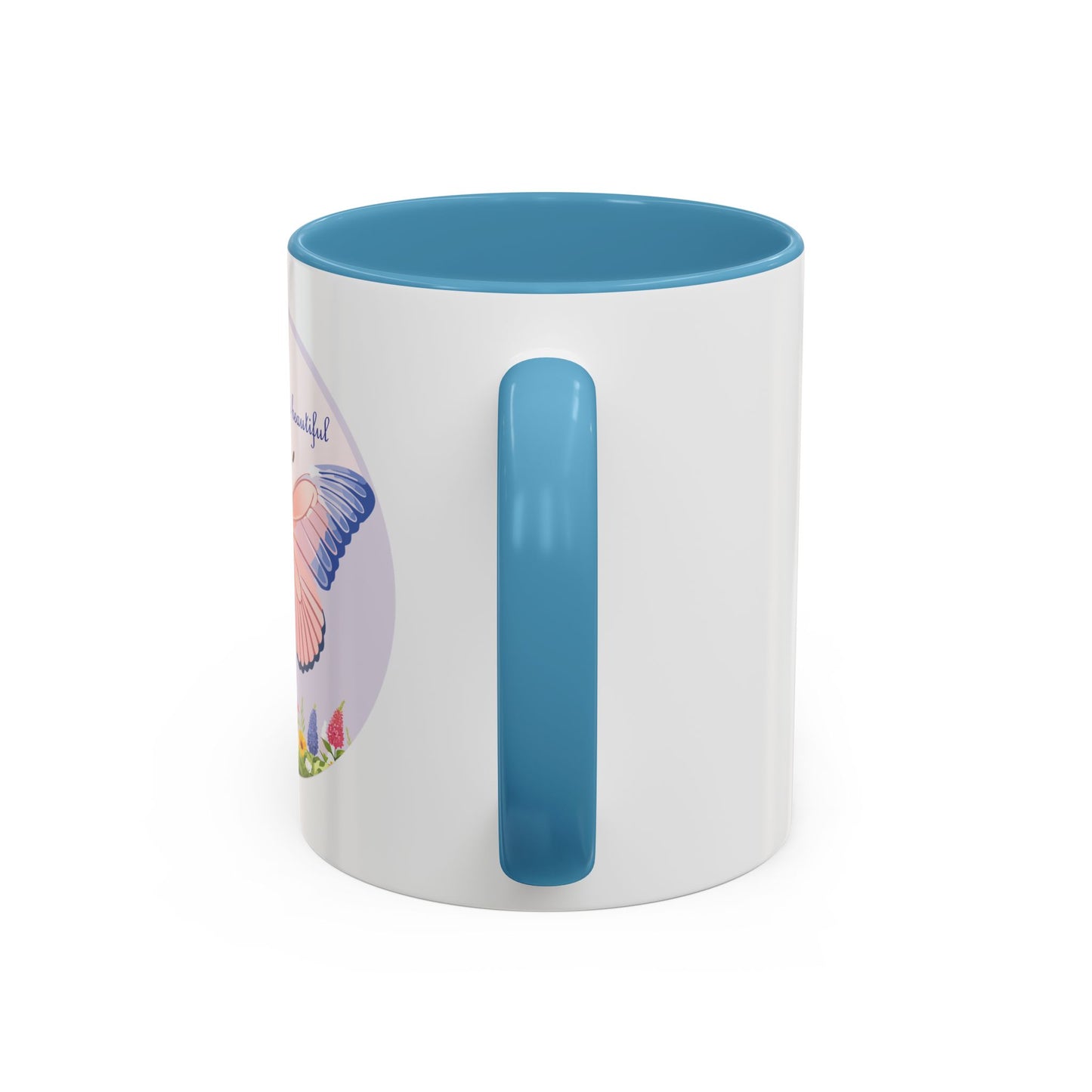 Mom's Beautiful Butterfly Accent Coffee Mug - Perfect Gift for Mother's Day