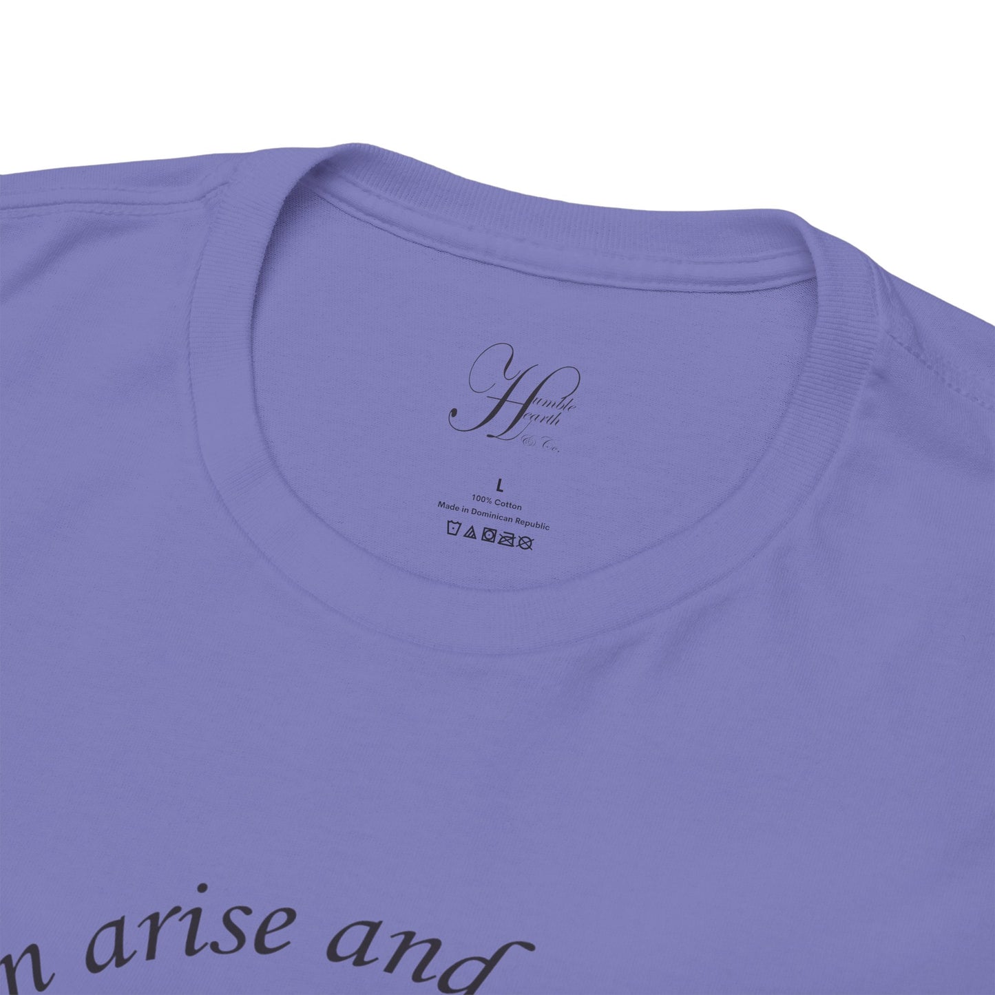 Floral Design for Mom Unisex Heavy Cotton Tee - 'Her Children Arise and Call Her Blessed'