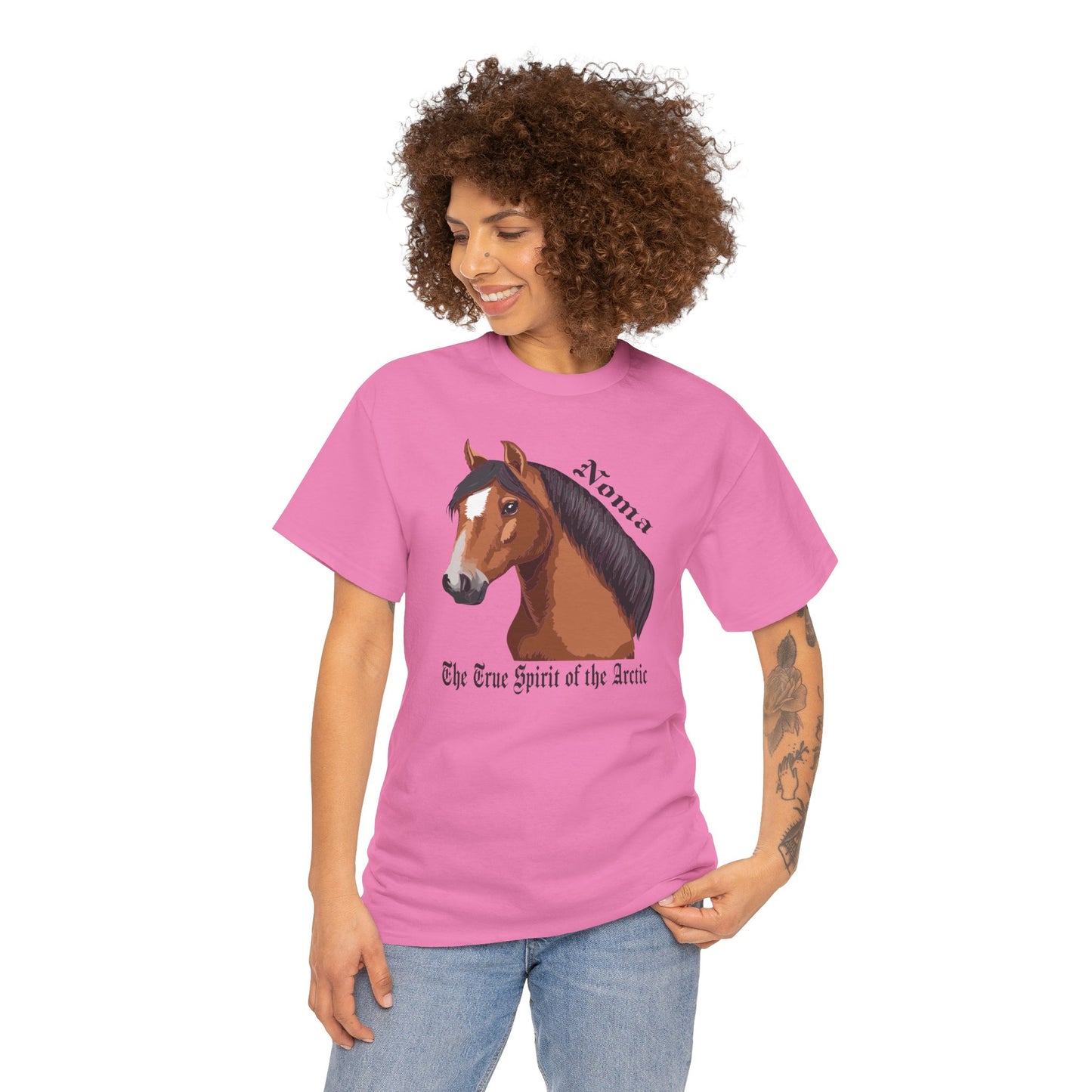 Noma The True Spirit of the Arctic Horse Tee - Unisex Heavy Cotton T-Shirt