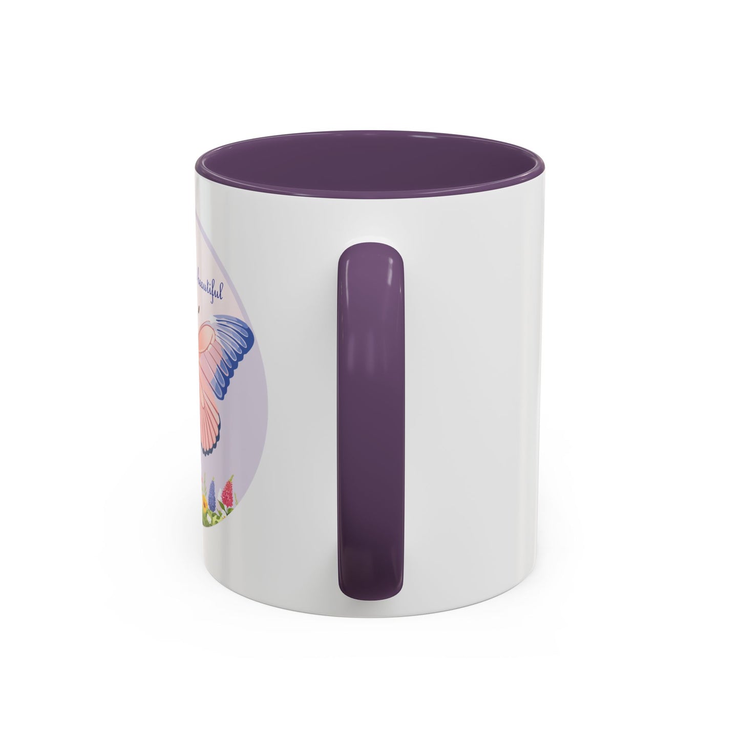 Mom's Beautiful Butterfly Accent Coffee Mug - Perfect Gift for Mother's Day
