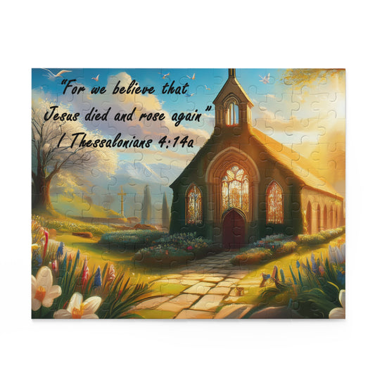 Rompecabezas inspirador de la iglesia - 120/252/500 piezas - Regalo inspirador 