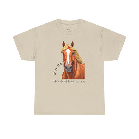 Mustang Unisex Heavy Cotton Tee