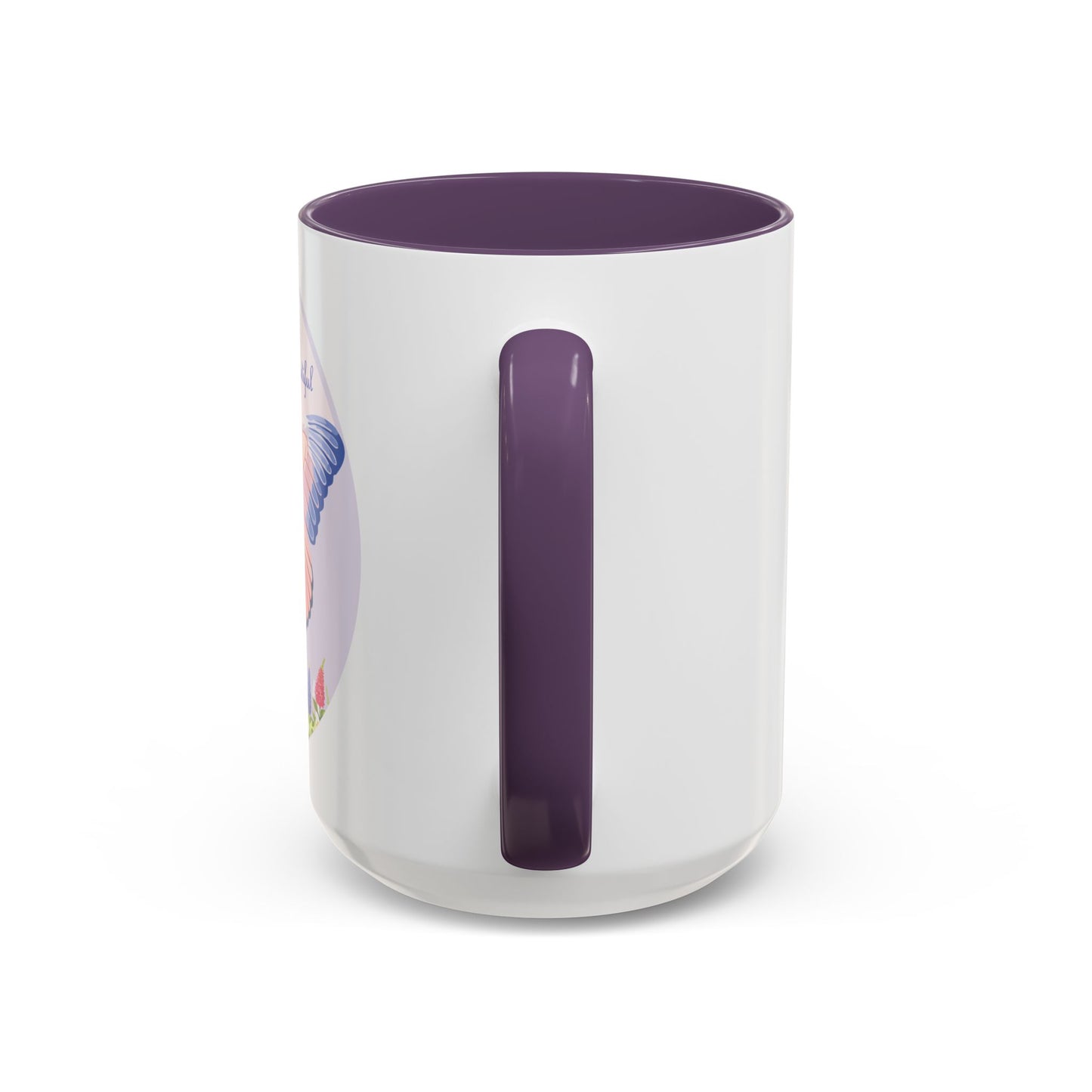 Mom's Beautiful Butterfly Accent Coffee Mug - Perfect Gift for Mother's Day