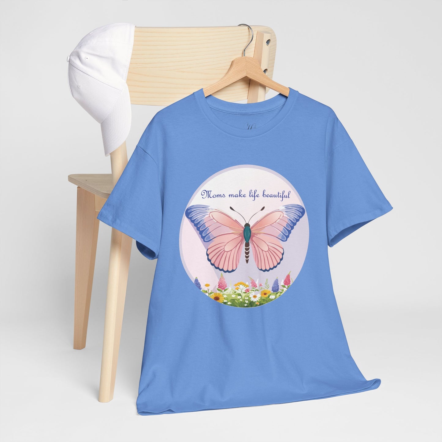 Mom Makes Life Beautiful Butterfly Tee