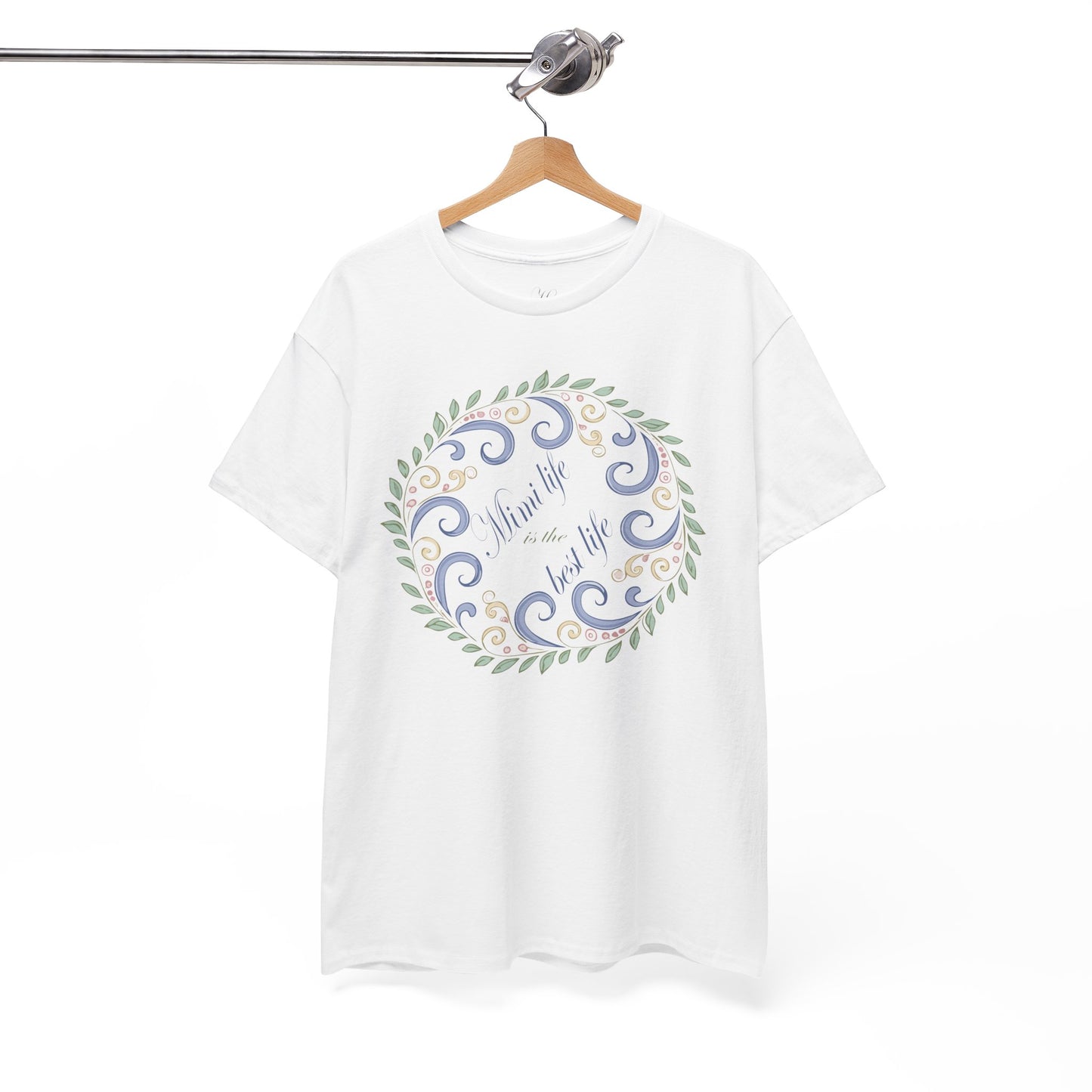Inspirational Unisex Heavy Cotton Tee - "Mimi Life is the best life"
