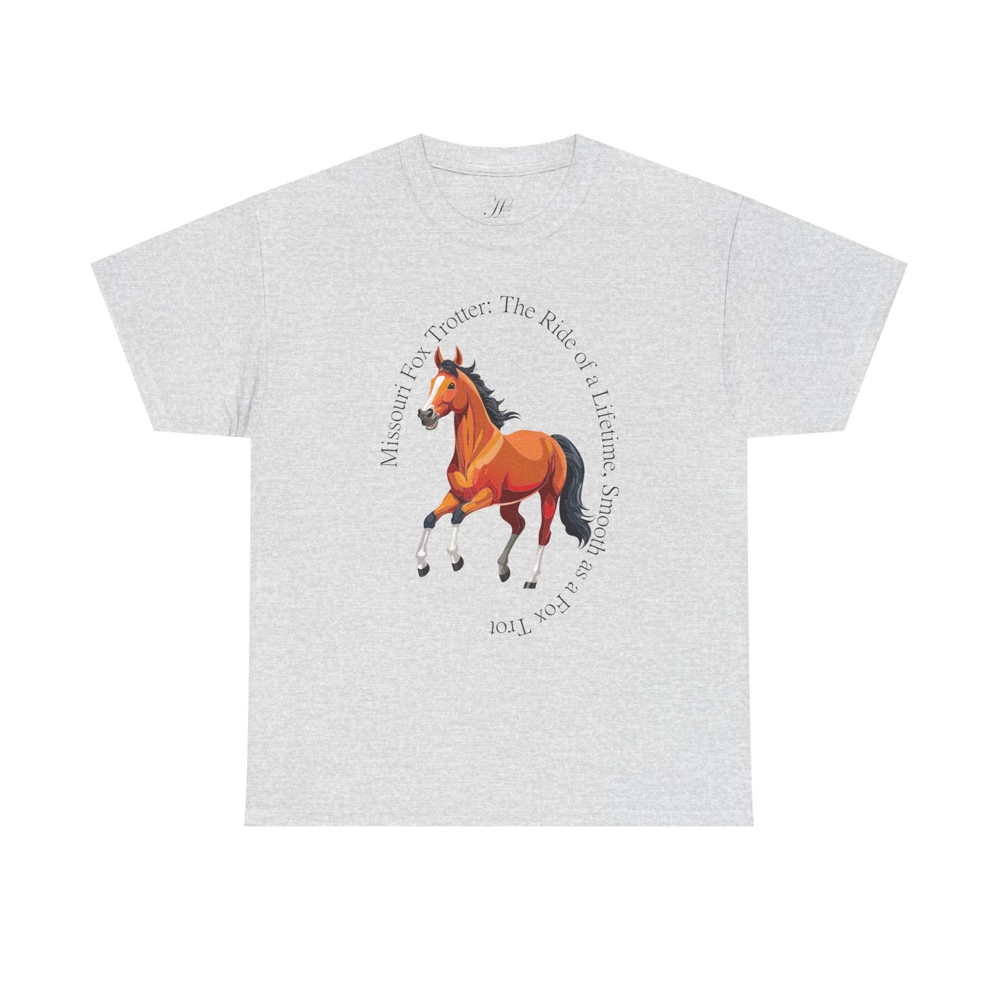 Missouri Fox Trotter: Unisex Heavy Cotton Horse Tee