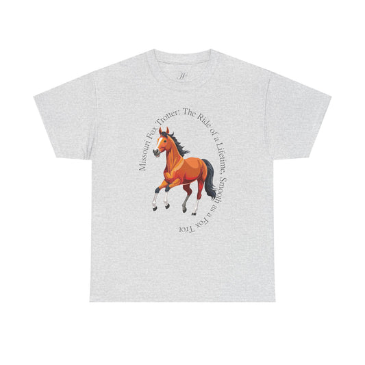 Missouri Fox Trotter: Unisex Heavy Cotton Horse Tee