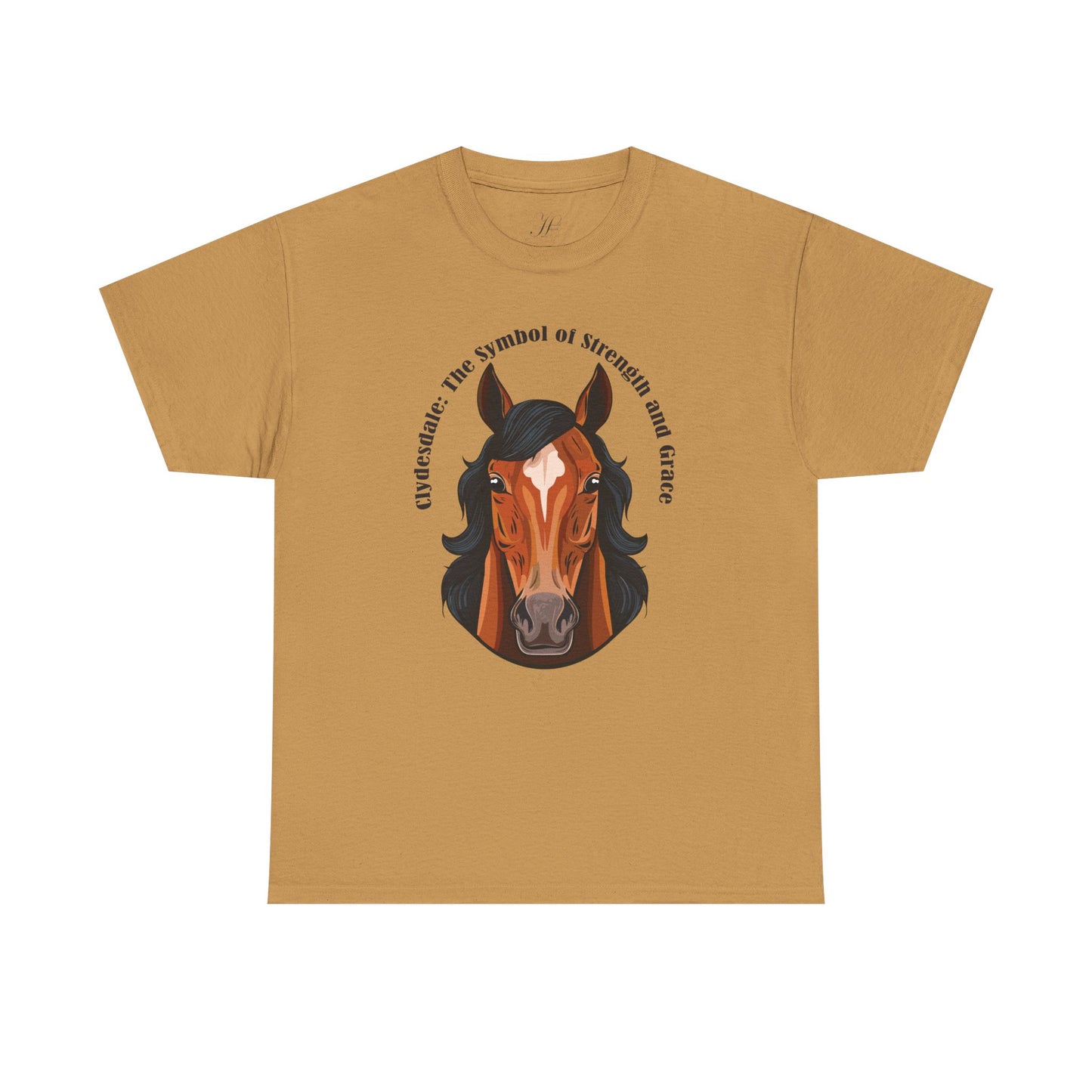 Clydesdale Horse Tee | Unisex Heavy Cotton T-Shirt