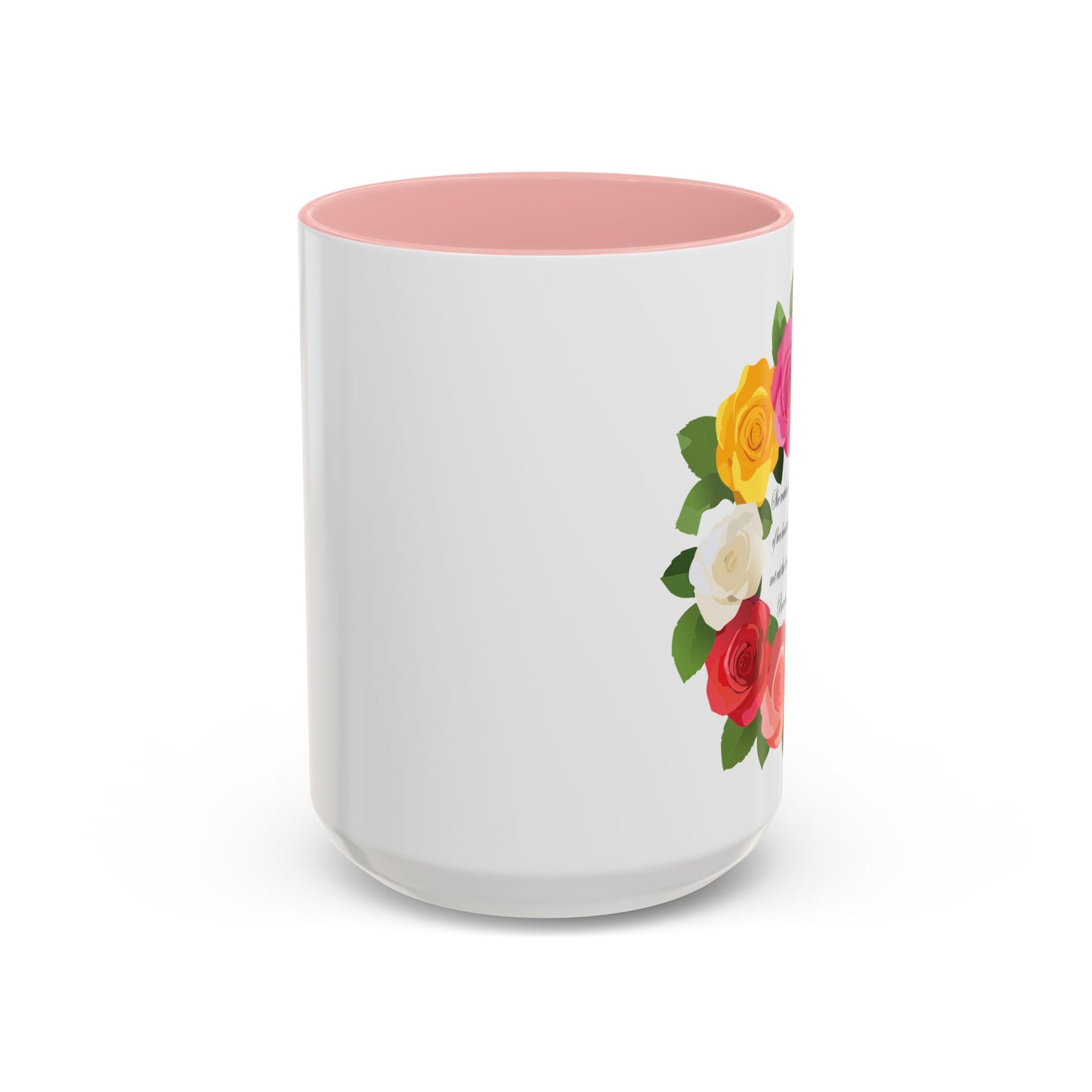 Inspirational Floral Coffee Mug for Mom- Proverbs 31:27