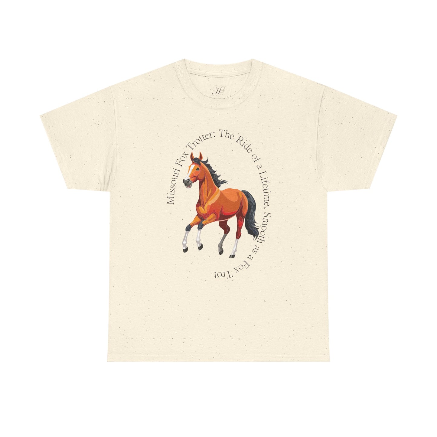 Missouri Fox Trotter: Unisex Heavy Cotton Horse Tee