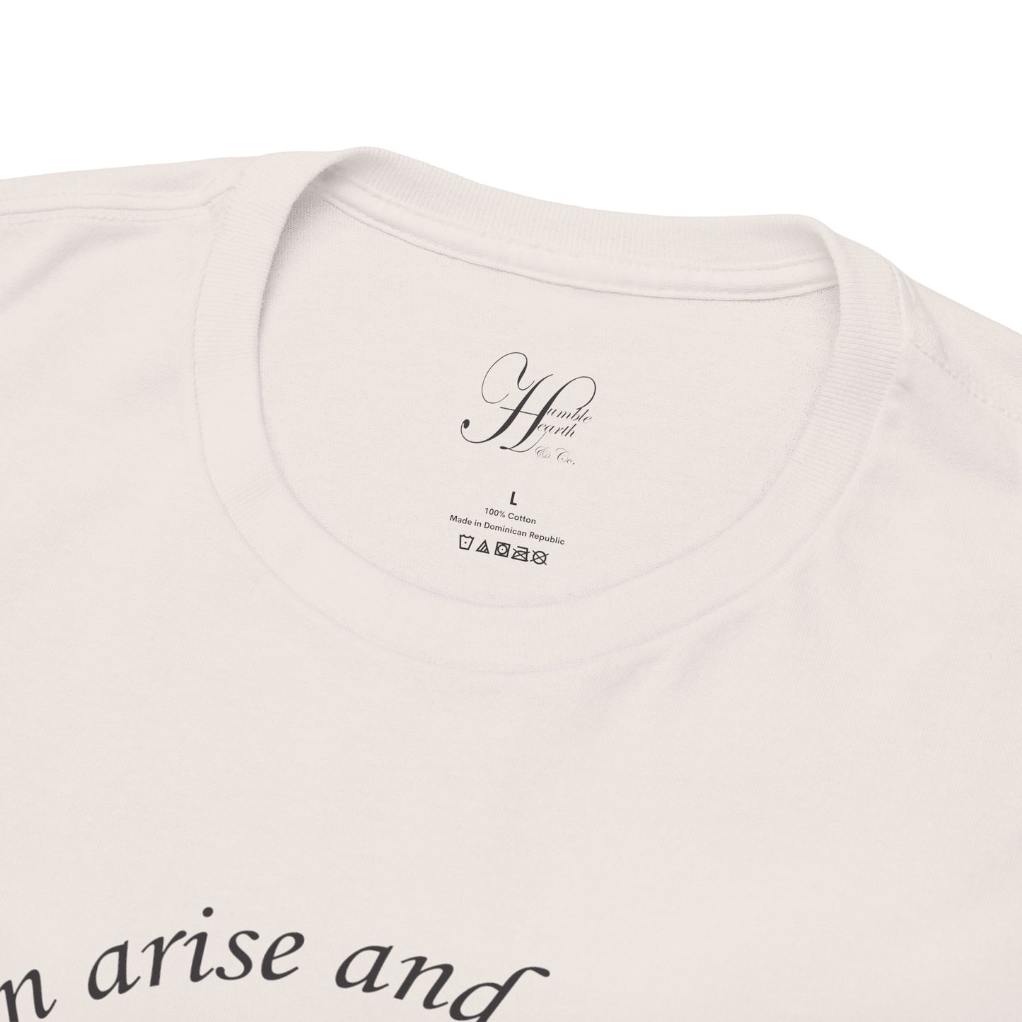 Floral Design for Mom Unisex Heavy Cotton Tee - 'Her Children Arise and Call Her Blessed'
