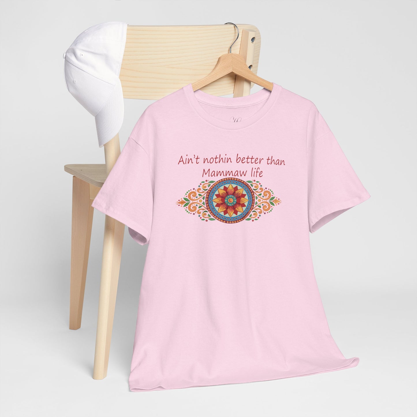 Ain't Nothin Better Than Mammaw Life Unisex Heavy Cotton Tee - Perfect Gift for Grandparents