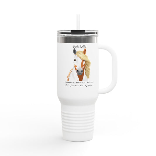 Falabella Horse Insulated Travel Mug - 40oz for Equestrian Lovers