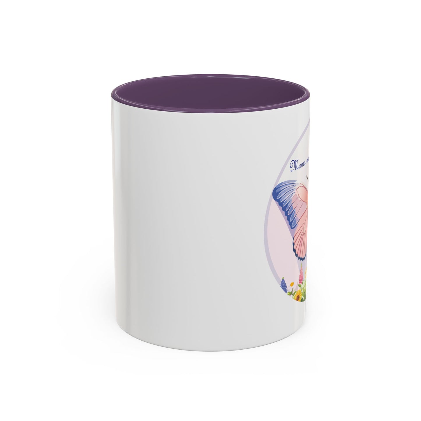 Mom's Beautiful Butterfly Accent Coffee Mug - Perfect Gift for Mother's Day