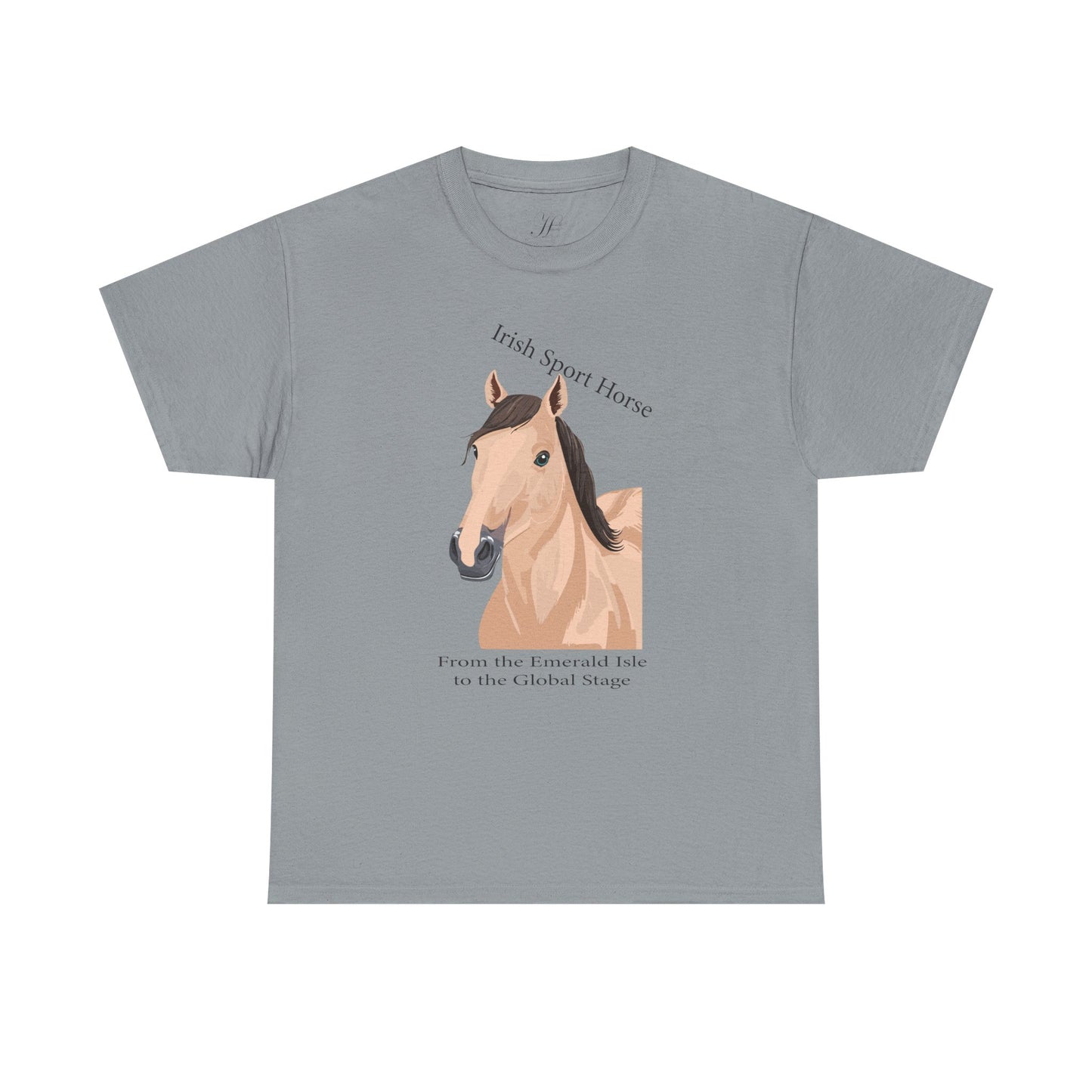 Irish Sport Horse Tee - Unisex Heavy Cotton T-Shirt